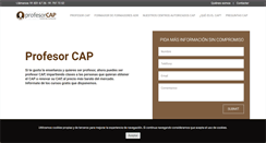 Desktop Screenshot of profesorcap.com